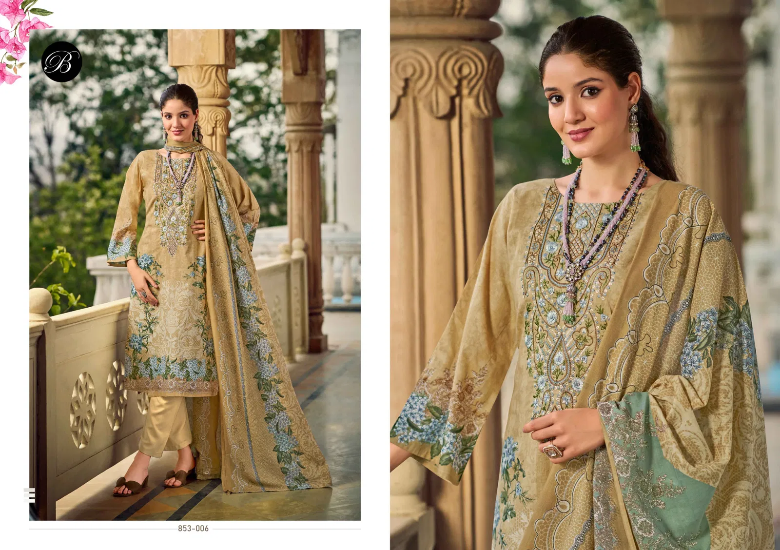 Naira Vol 107 By Belliza Cotton Printed Dress Material Wholesalers In Delhi